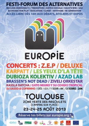 Europie Festi-Forum Toulouse 2013